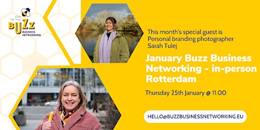 Image principale de January Buzz Business Networking Meet Up – Rotterdam