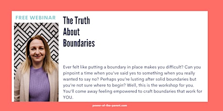 The Truth About Boundaries primary image