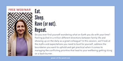 Eat. Sleep. Rave (or not). Repeat.