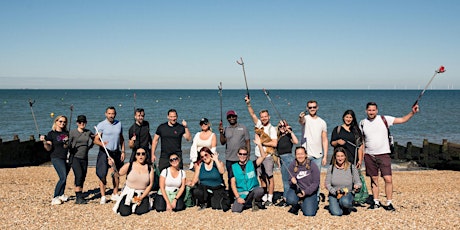 Litter survey training for Great British Beach Clean events