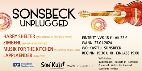 Hauptbild für Sonsbeck Unplugged 2024