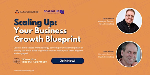 Scaling Up: Your Business Growth Blueprint - June