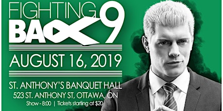 Fighting Back 9: Cody Meet and Greet (OPEN TO VIP TICKET HOLDERS ONLY!) primary image