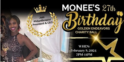 Image principale de Monee’s Golden Endeavors Charity Ball