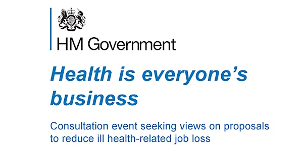 Work and Health Consultation: Reducing ill health related job loss