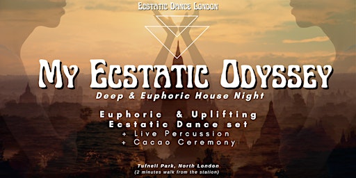 Imagem principal de SOBER CLUBBING LONDON - My Ecstatic Odyssey: Wellness Rave & Cacao Ceremony