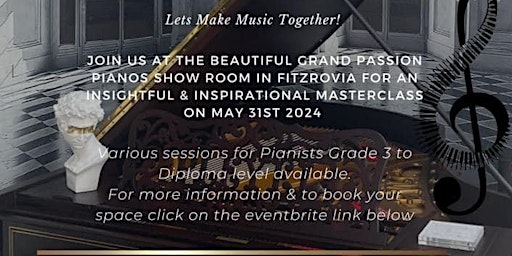 Imagem principal de Piano Masterclass with Pianists Dr Michael Low and Lorraine Augustine