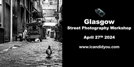 Glasgow Street Photography Course (group max 6)