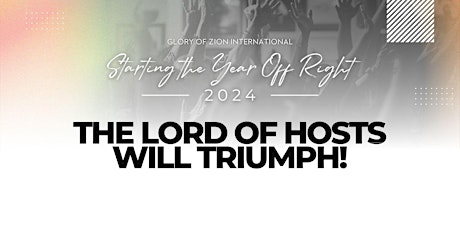 Imagen principal de Starting the Year Off Right: The Lord of Hosts Will Triumph!