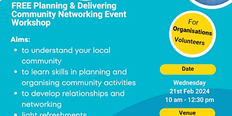 CWTC Planning & Networking Event 21st Feb 2024 primary image