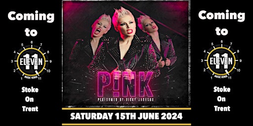 Imagem principal do evento PINK played by Vicky Jackson and her band live at Eleven Stoke