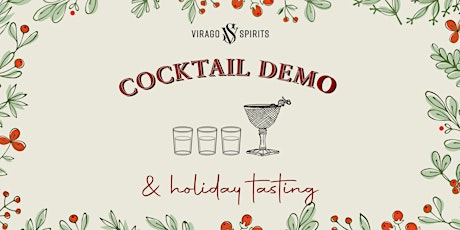 Holiday Cocktail Demonstration & Tastings primary image