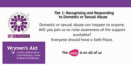 Recognising & Responding to Domestic or Sexual Abuse (Safe Place)