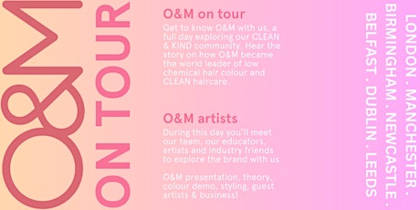 O&M on Tour | Intro to O&M | Monday 17th June | AM Session | BELFAST