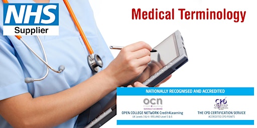 Imagem principal do evento MEDICAL TERMINOLOGY FOR HEALTHCARE PROFESSIONALS - E-LEARNING