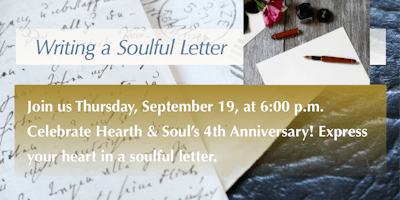 Soulful Letters—a Hearth & Soul and Legacy Letter Event