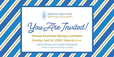 Madonna High School Alumnae  Luncheon primary image