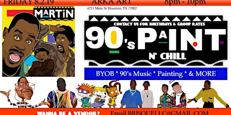 90s Paint n Chill HTX primary image