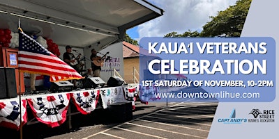 Imagem principal do evento 2024 Kauaʻi Veterans Celebration