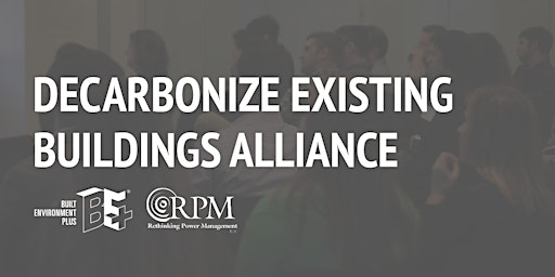 Decarbonize Existing Buildings Alliance  primärbild