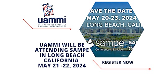 Primaire afbeelding van UAMMI will be attending SAMPE in Long Beach California May 21 -22, 2024