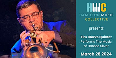 Imagem principal do evento Music from Buffalo - Tim Clarke Quintet Performs The Music of Horace Silver
