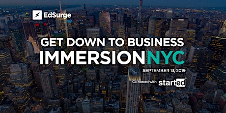 EdSurge Immersion NYC 2019 primary image