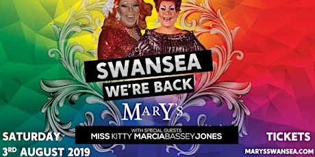 Mary's Swansea 3rd August - 18+  primary image