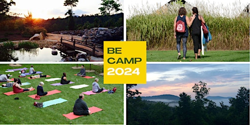 Be Camp: Women's Weekend Wellbeing Retreat primary image