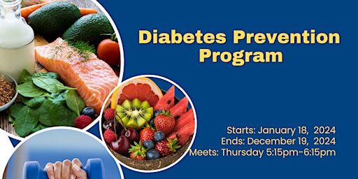 Imagem principal do evento Diabetes Prevention Program - In-person