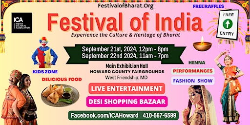 Primaire afbeelding van FESTIVAL OF INDIA - DIWALI MELA 2024