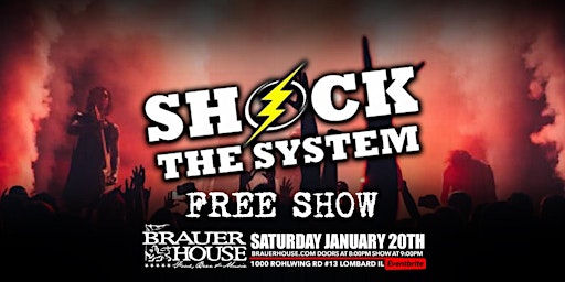 Hauptbild für Classic Hard Rock Night featuring Shock The System - FREE SHOW