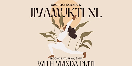 Imagem principal do evento Jivamukti XL w/ Vrinda Priti