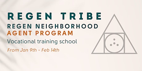 Imagen principal de Regenerative Neighborhood Agent Program - online course by Regen Tribe