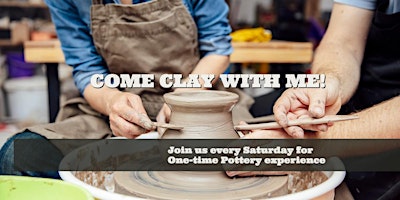 Primaire afbeelding van Come Clay with me! Pottery Experience workshop!