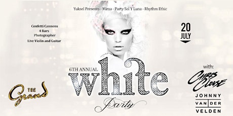 The Annual WHITE PARTY featuring live performance by CHRIS CLOUSE  | 07.20.19 primary image