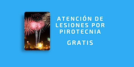 Atención de Lesiones por Pirotecnia - CURSO GRATUITO  primärbild