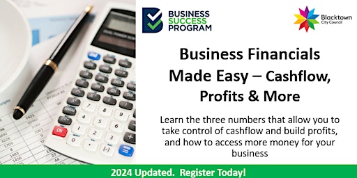 Image principale de Business Financials Made Easy - Cashflow, Profits & More