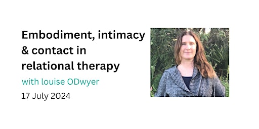 Image principale de Embodied presence and the therapist-client relationship