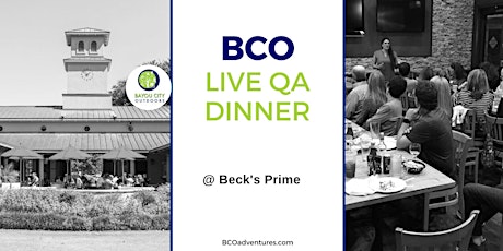 Live Q&A Dinner primary image