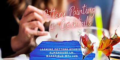 Primaire afbeelding van Pottery Painting & Cocktail Night