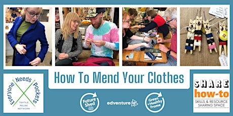 How To Mend Your Clothes with Everyone Needs Pockets at SHARE primary image