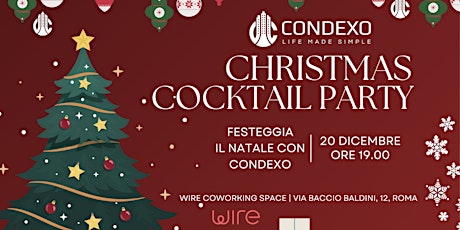Christmas Cocktail Party: festeggia il Natale con Condexo primary image