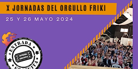 X jornadas del orgullo friki