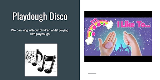 Imagen principal de CC:  Toddler Dough Disco at Thackeray Drive CC