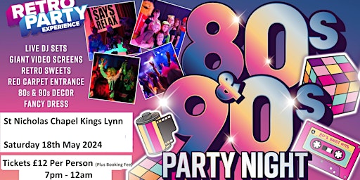 Immagine principale di 80's vs 90's Party Night - KINGS LYNN 