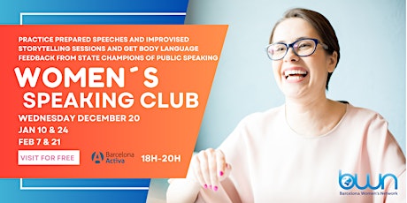 Imagen principal de Women's Speaking Club