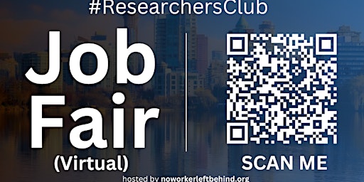 Primaire afbeelding van #ResearchersClub Virtual Job Fair / Career Expo Event #Vancouver