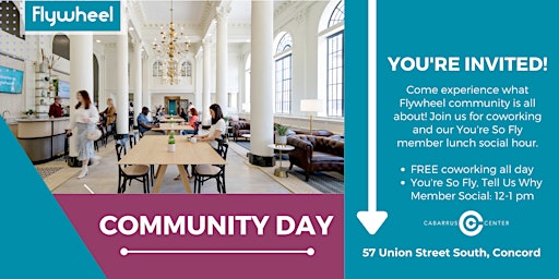 Community Day at Flywheel Concord! primary image