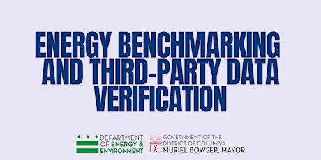 Hauptbild für Energy Benchmarking and Third-Party Data Verification